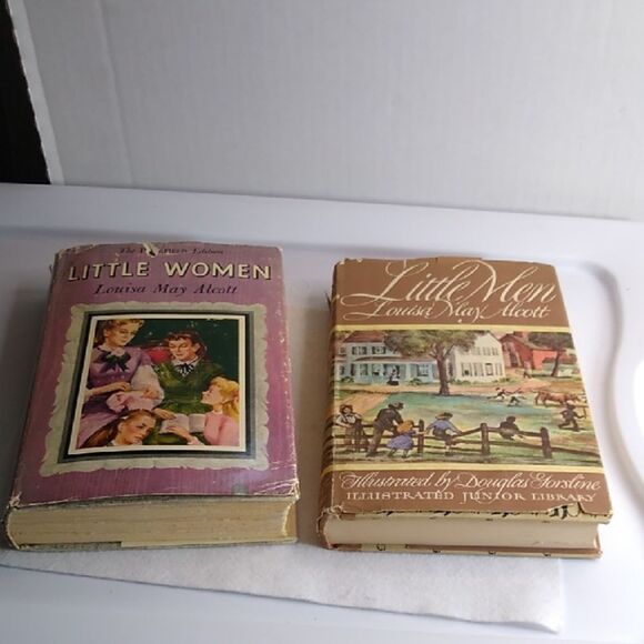 Vintage Little Women and Little Men Books